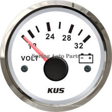 Popular 52mm Waterproof Voltmeter Voltage Gauge 24V with Backlight